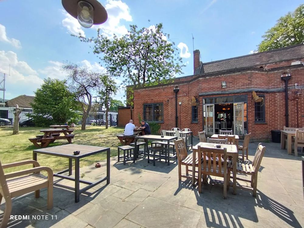 Outdoor seating area